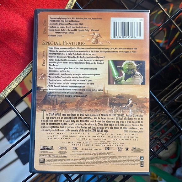 Star Wars II Attack of the Clones dvd two disc set - Picture 2 of 7